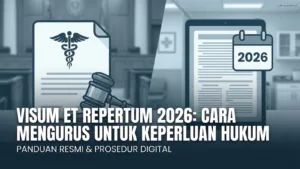 Visum et Repertum 2026: Cara Mengurus untuk Keperluan Hukum