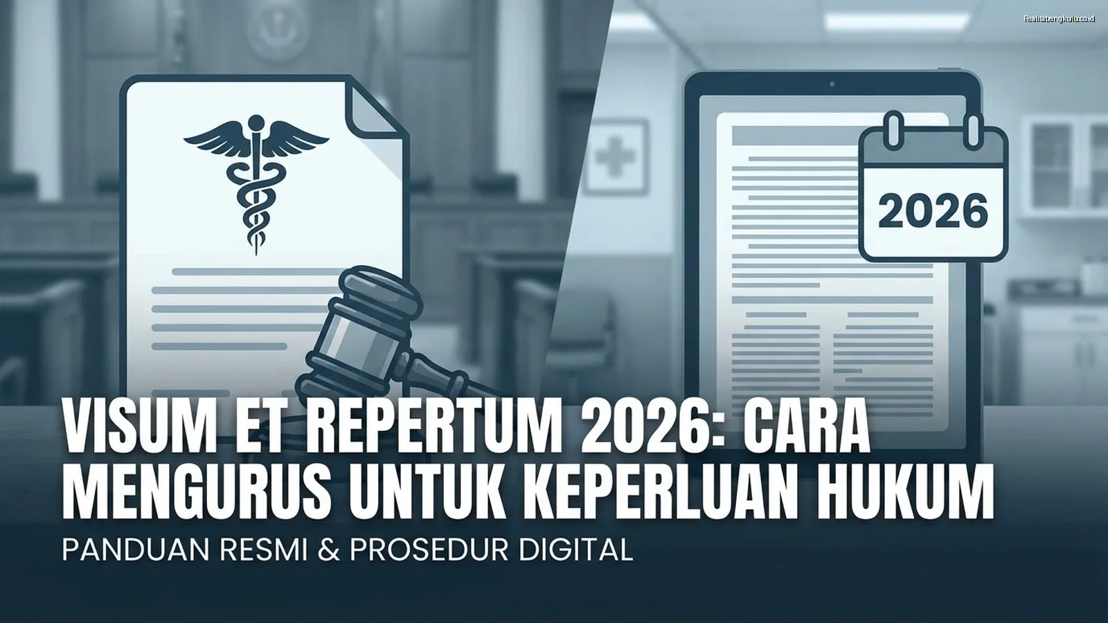 Visum et Repertum 2026: Cara Mengurus untuk Keperluan Hukum