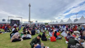 Bazar Rakyat Monas 2026 – 100 Ribu Paket Sembako Disambut Antusias Warga