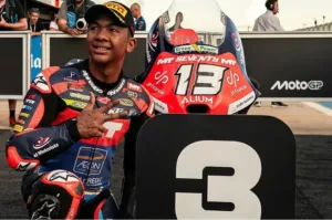 Hakim Danish Jatuh di Kualifikasi Moto3 Amerika 2026 – Tekad Start dari P25