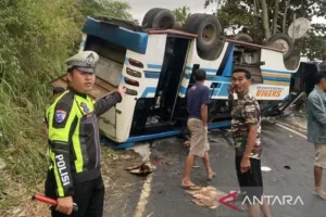 Kecelakaan Bus OKU Selatan – 28 Penumpang Terluka saat Nanjak
