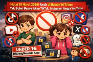 Kemenkominfo Minta TikTok Tutup Akun Anak di Bawah 16 Tahun