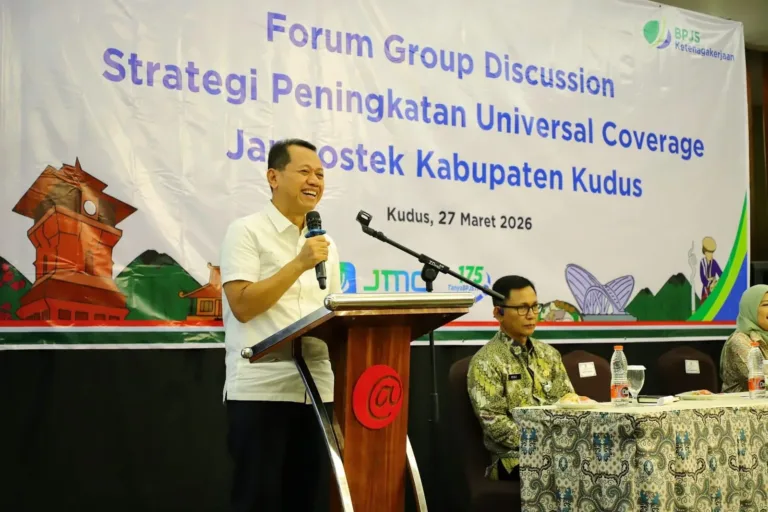 Kudus Percepat Universal Coverage BPJamsostek Melalui Program Bapak Asuh ASN