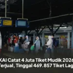 Mudik Lebaran 2026 – 4,7 Juta Tiket Kereta Api Ludes Terjual