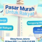 Pasar Murah Monas 2026 – 100 Ribu Warga Ramai Belanja Lebaran