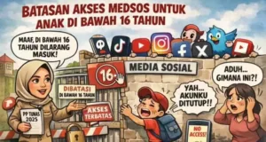 Pembatasan Media Sosial Anak di Bawah 16 Tahun Resmi Berlaku 2026