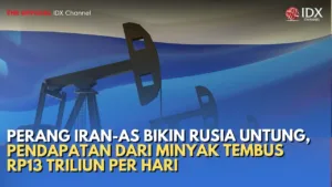 Pendapatan Migas Rusia Melonjak Dua Kali Lipat Akibat Konflik Iran 2026