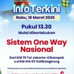 Persiapan Mudik 2026, Polri Siapkan Skenario One-Way Trans Jawa