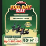 Sepeda Diskon Hingga 30% di Transmart Full Day Sale 2026