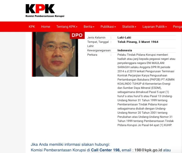 Taipan Batu Bara Samin Tan Ditetapkan Tersangka Korupsi Tambang