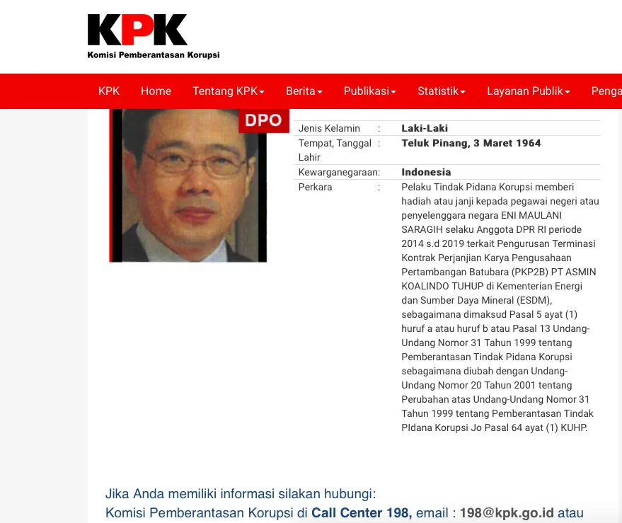 Taipan Batu Bara Samin Tan Ditetapkan Tersangka Korupsi Tambang Taipan Batu Bara Samin Tan Ditetapkan Tersangka Korupsi Tambang