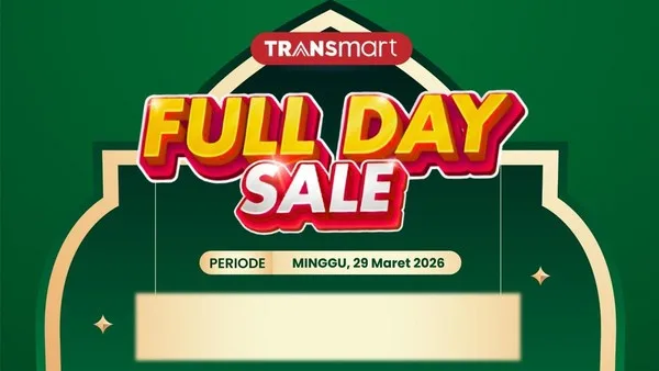 Transmart Full Day Sale 2026 – Diskon hingga 50% Setiap Minggu Transmart Full Day Sale 2026 – Diskon hingga 50% Setiap Minggu