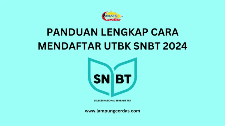 Cara Daftar UTBK-SNBT 2026: Panduan Lengkap & Link Resmi Cara Daftar UTBK-SNBT 2026: Panduan Lengkap & Link Resmi