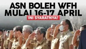 WFH ASN Setiap Jumat Mulai April 2026, Ini Aturannya