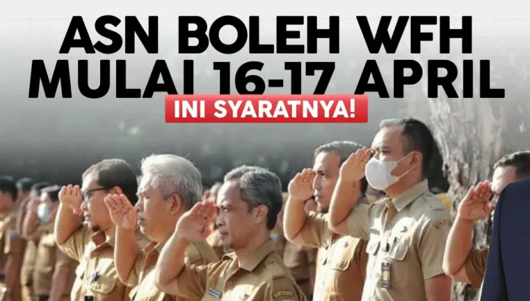 WFH ASN Setiap Jumat Mulai April 2026, Ini Aturannya WFH ASN Setiap Jumat Mulai April 2026, Ini Aturannya